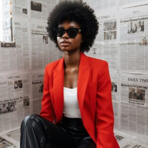 Full Newspaper Room Editorial Shoot