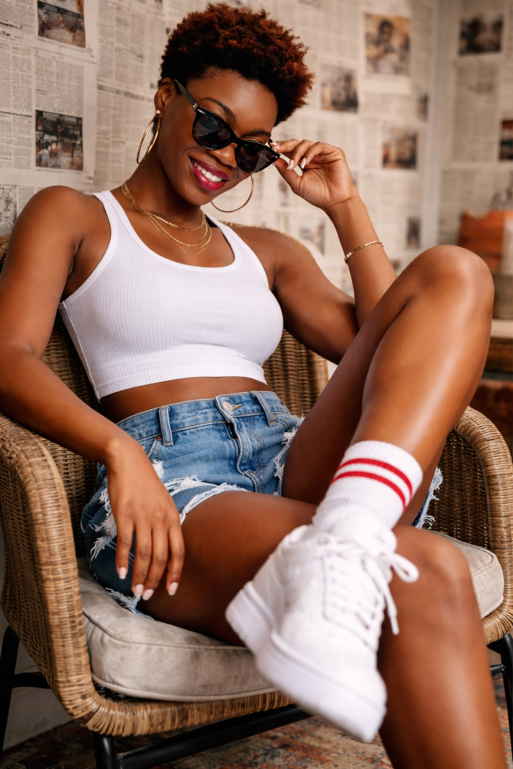 Modern Social Media Personality Shot