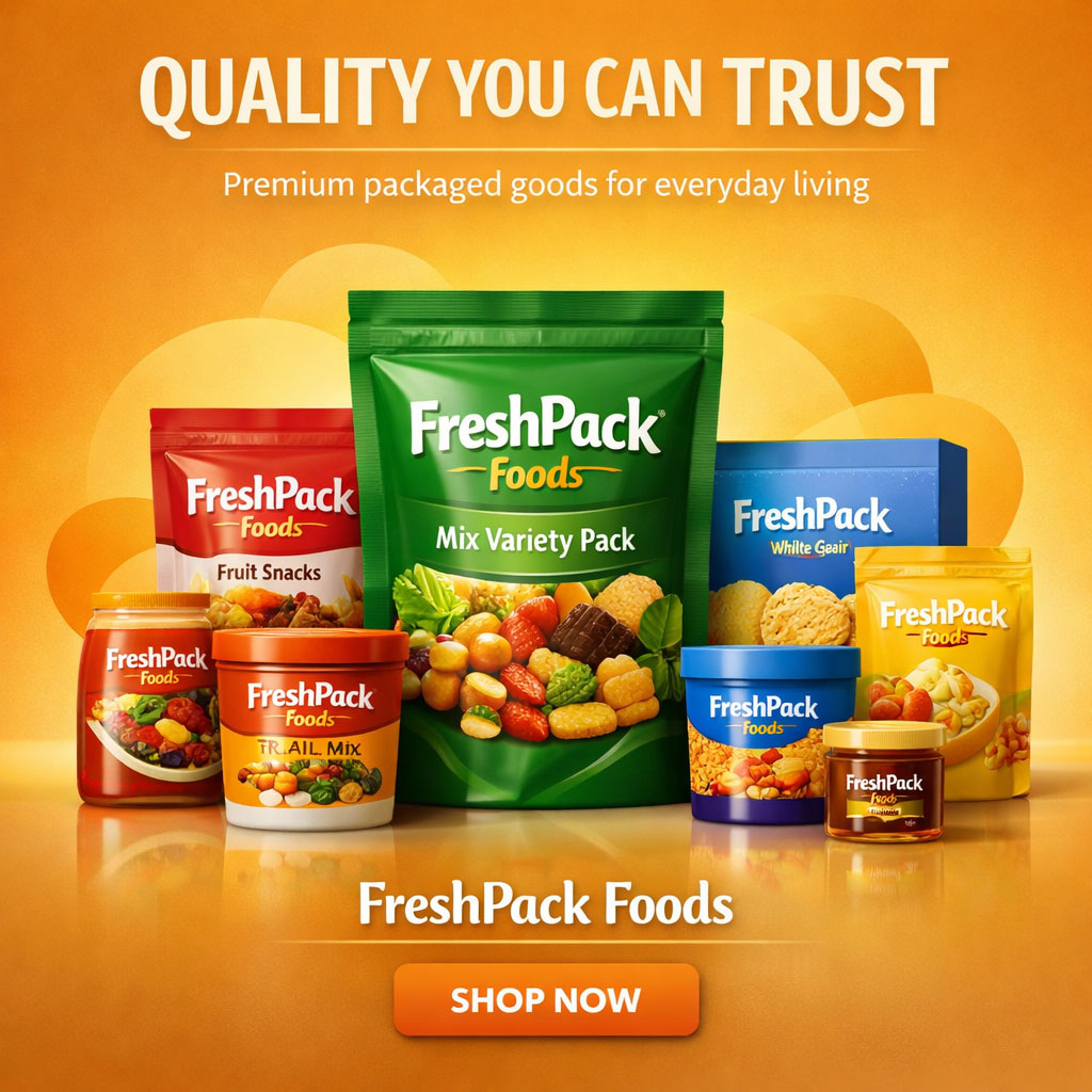 Premium Multi-Product Studio Flyer (Clean Commercial Layout)